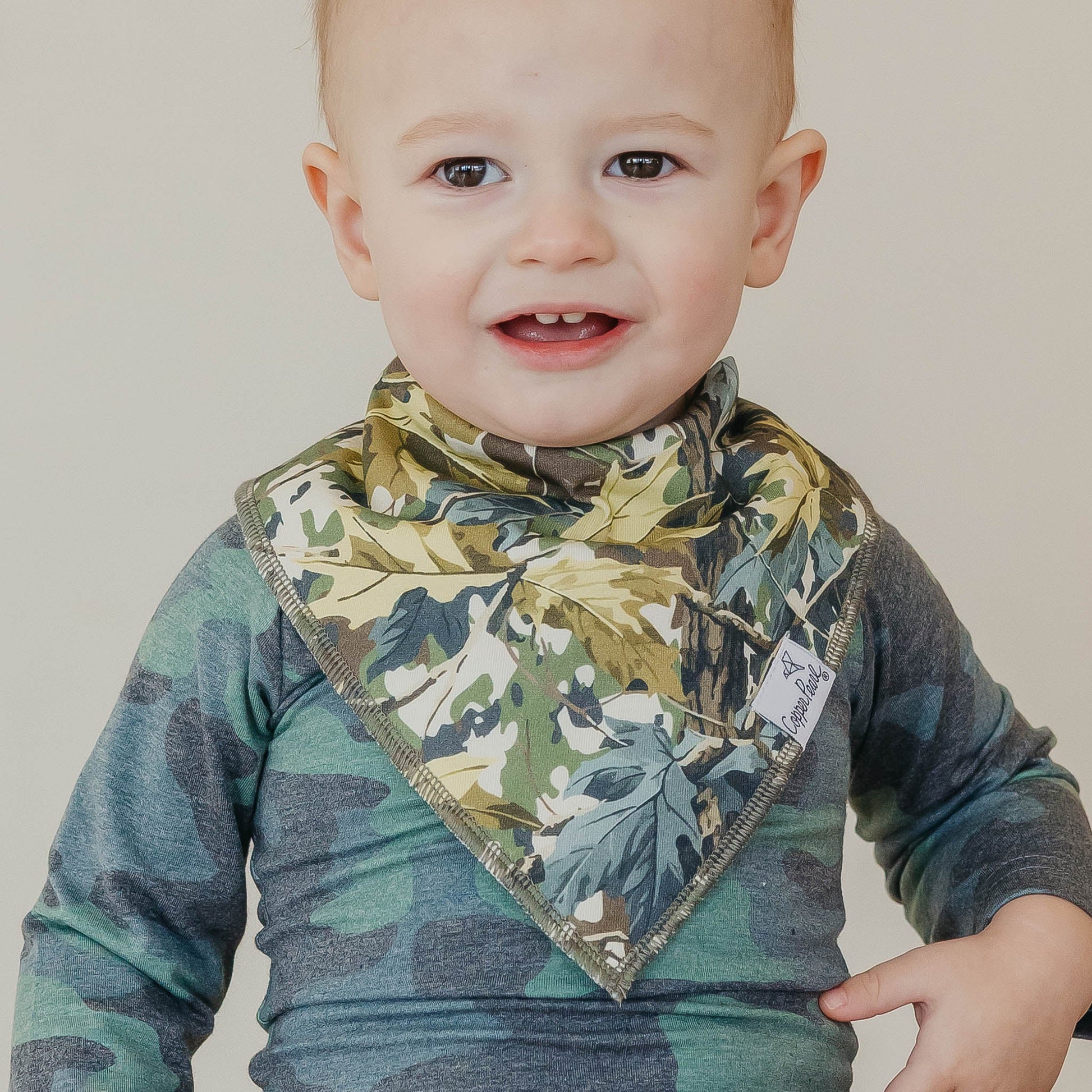 Hunter 4 Pack Bandana Bibs - Doodlebug's Children's Boutique