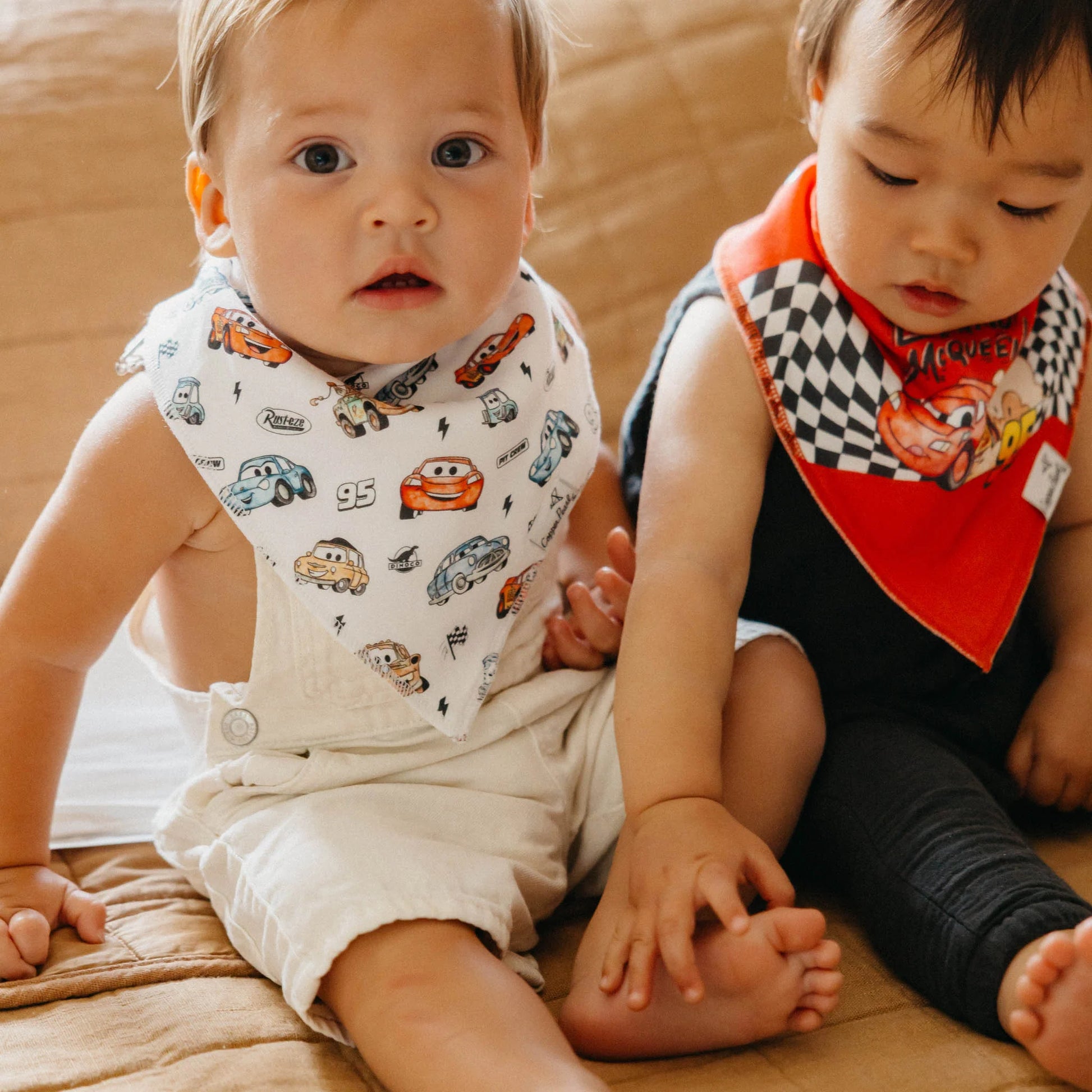 Disney Pixar Cars 4 Pack Bandana Bibs - Doodlebug's Children's Boutique