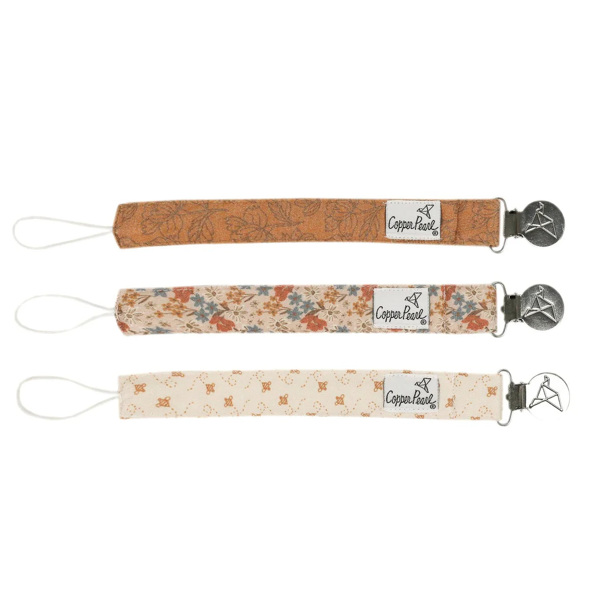 Eden Binky Clip Set - Doodlebug's Children's Boutique