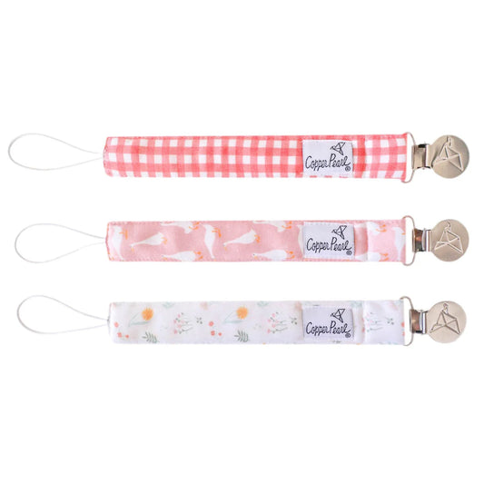 Goosie Binky Clip Set - Doodlebug's Children's Boutique