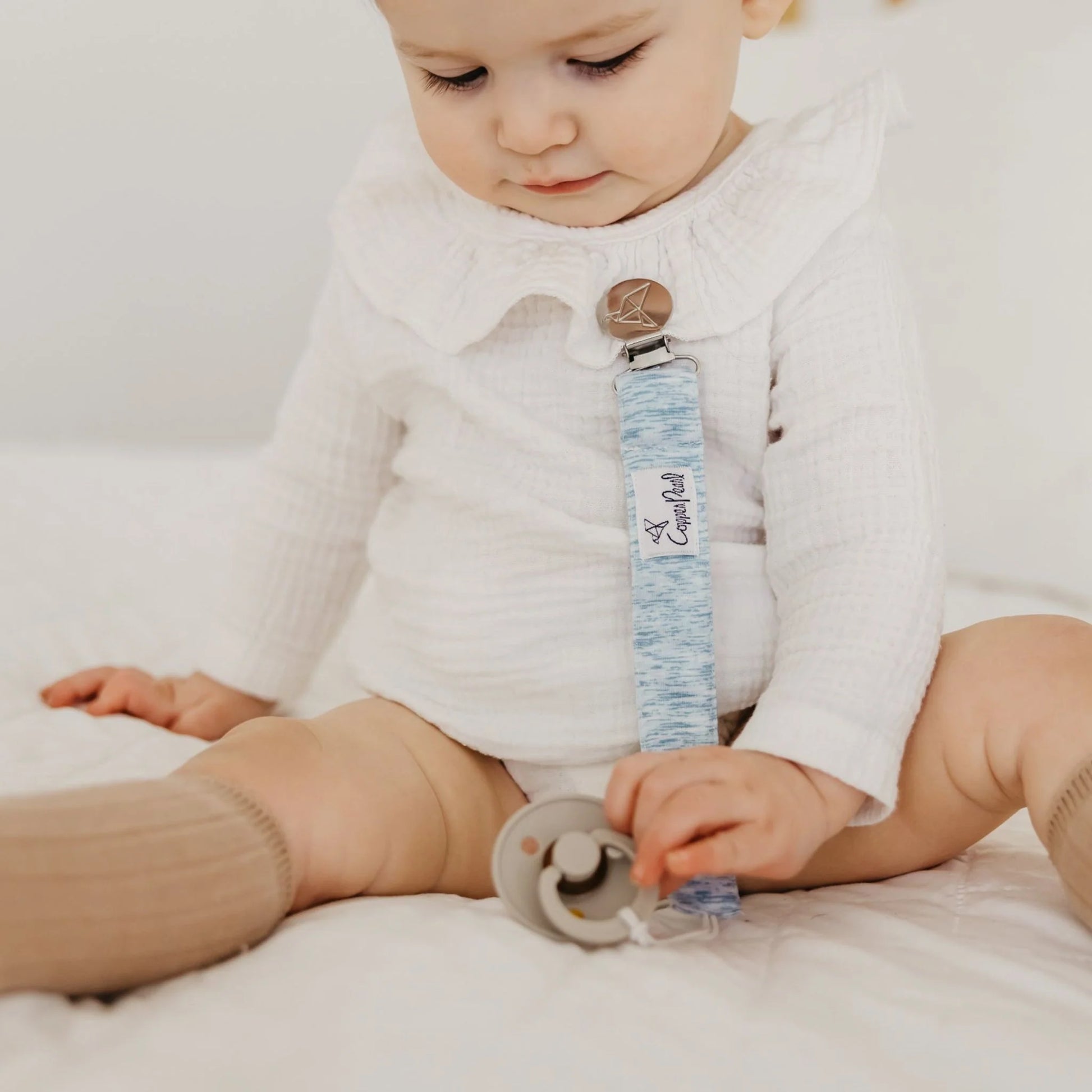Lennon Binky Clip Set - Doodlebug's Children's Boutique