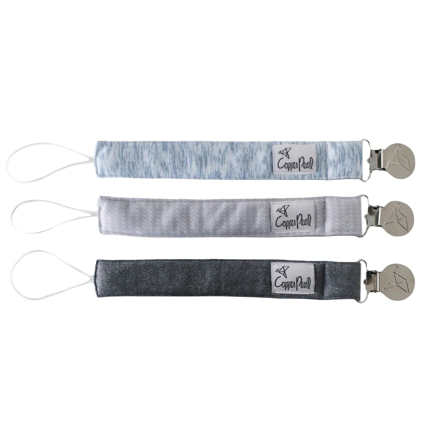 Lennon Binky Clip Set - Doodlebug's Children's Boutique