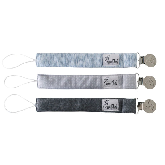 Lennon Binky Clip Set - Doodlebug's Children's Boutique