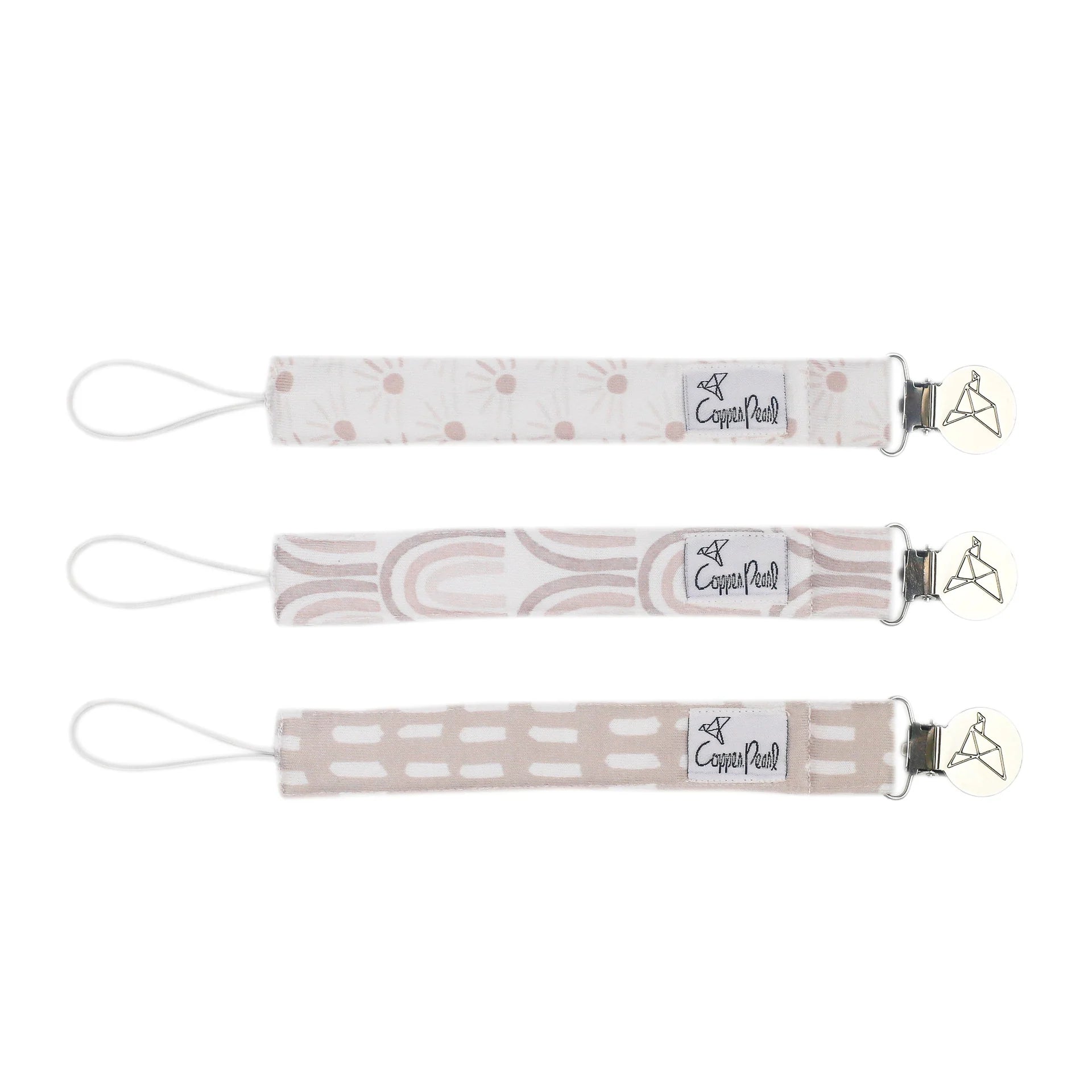 Bliss Binky Clip Set  - Doodlebug's Children's Boutique