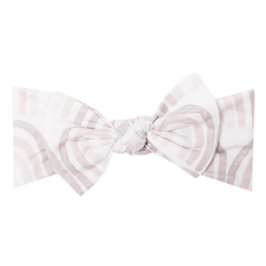 Bliss Knit Headband Bow  - Doodlebug's Children's Boutique