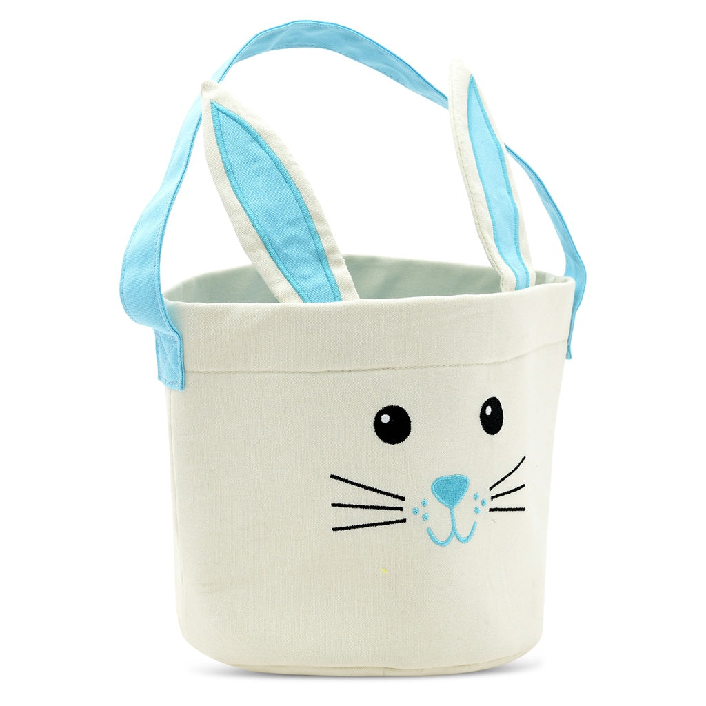 Blue Bunny Easter Basket  - Doodlebug's Children's Boutique