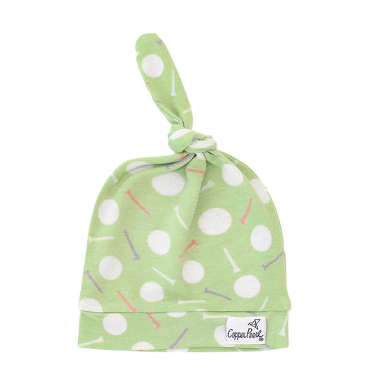 Bogey Top Knot Hat  - Doodlebug's Children's Boutique