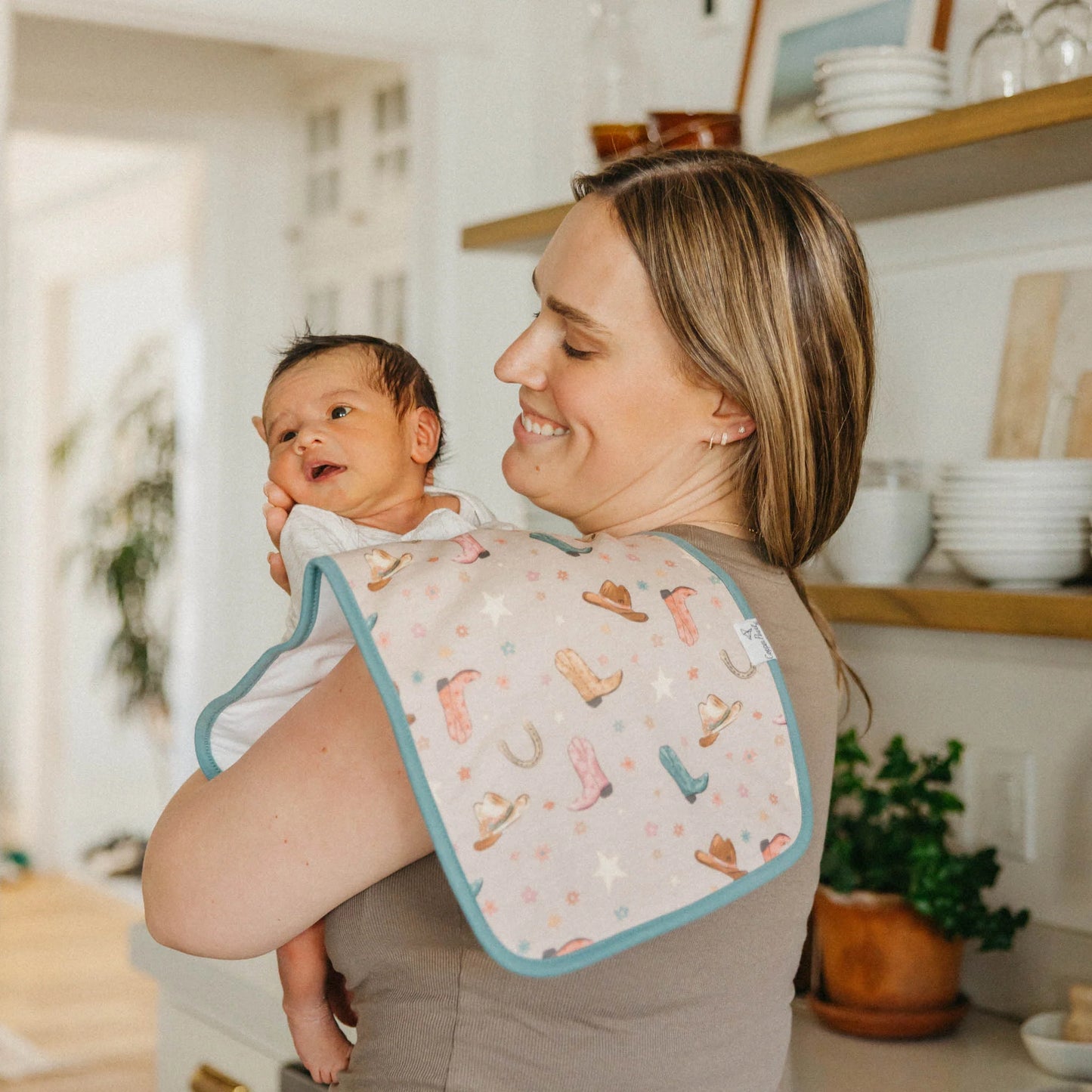 Cheyenne 3 Pack Burp Cloths - Doodlebug's Children's Boutique