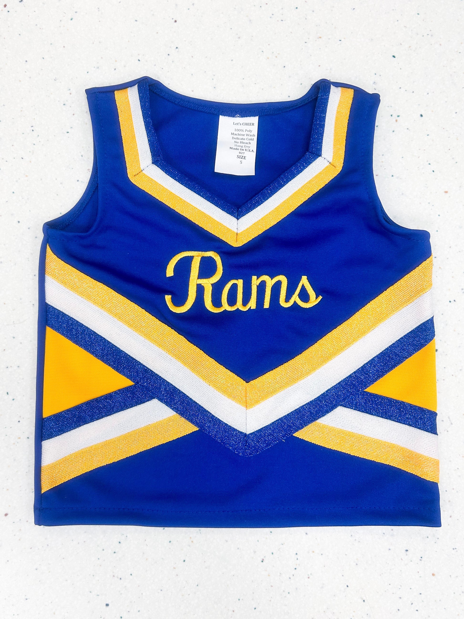 Lakeside Rams Cheer Set - Doodlebug's Children's Boutique