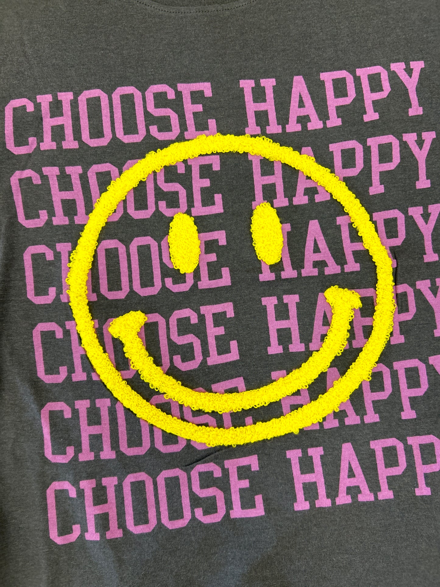 Choose Happy Tee  - Doodlebug's Children's Boutique