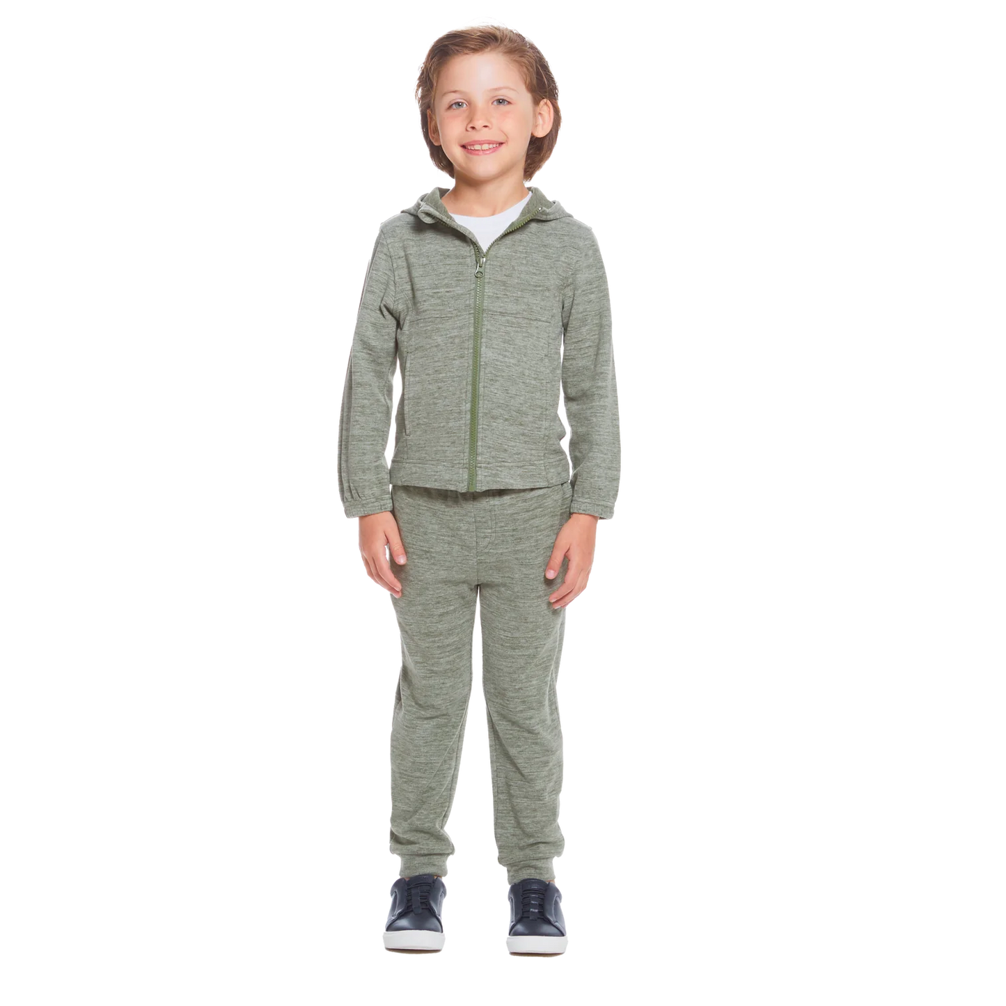 Ultra Soft Sweatshirt Set in Green  - Doodlebug's Children's Boutique