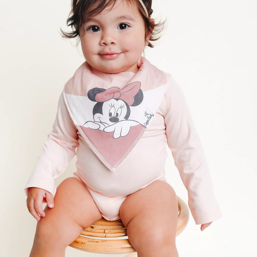 Minnie Mouse 4 Pack Bandana Bibs - Doodlebug's Children's Boutique