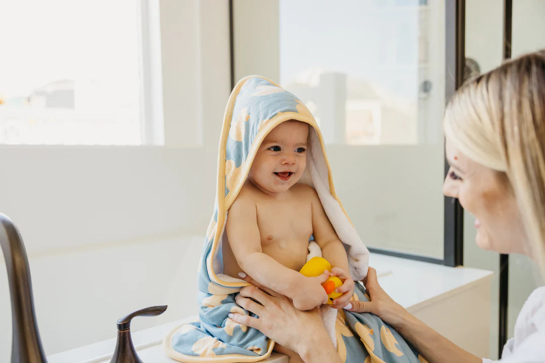 Ducky Hooded Towel  - Doodlebug's Children's Boutique