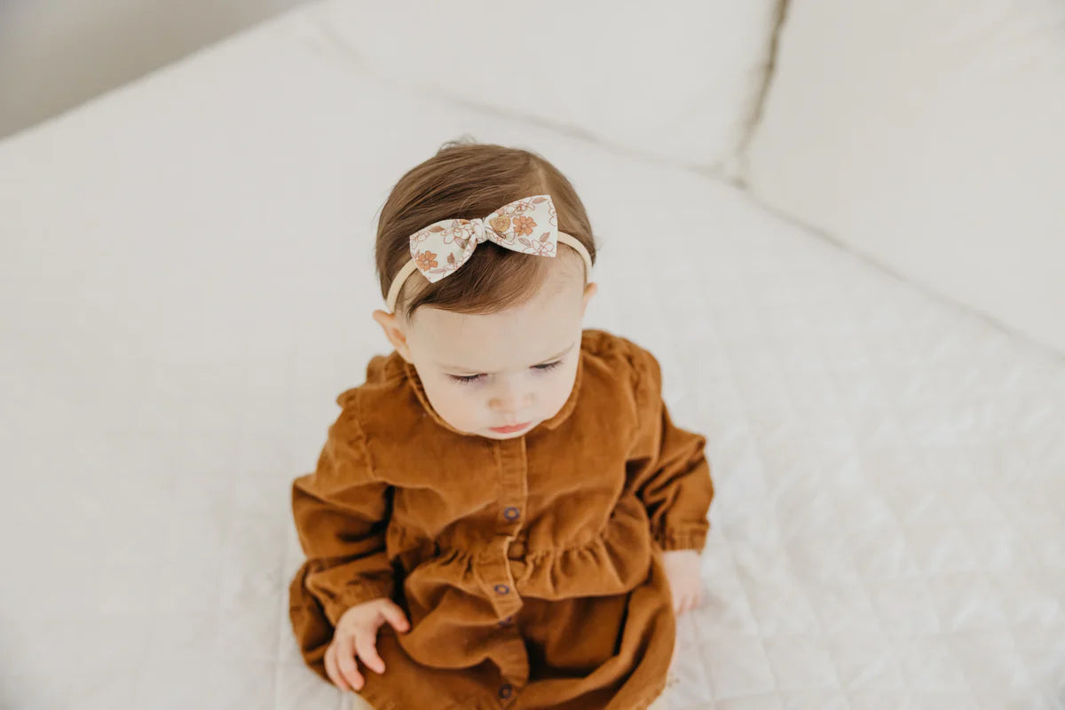 Ferra Bowtie Nylon Bow  - Doodlebug's Children's Boutique