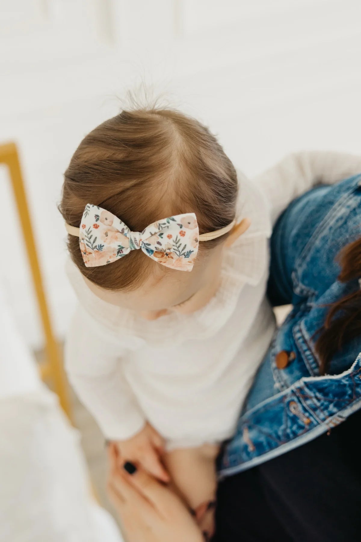 Autumn Bowtie Nylon Bow  - Doodlebug's Children's Boutique