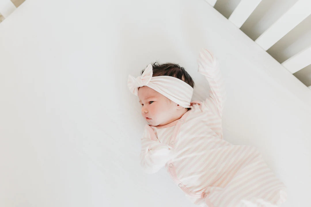 Winnie Knit Headband Bow  - Doodlebug's Children's Boutique