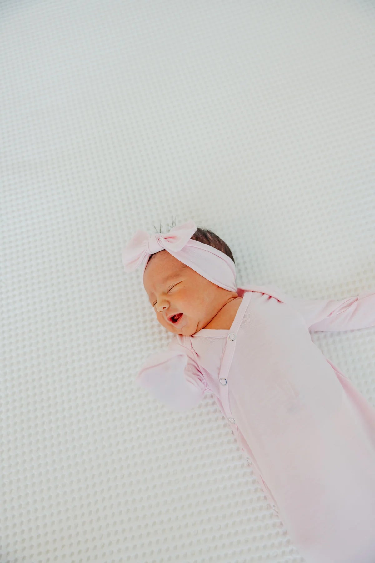 Blossom Knit Headband Bow  - Doodlebug's Children's Boutique