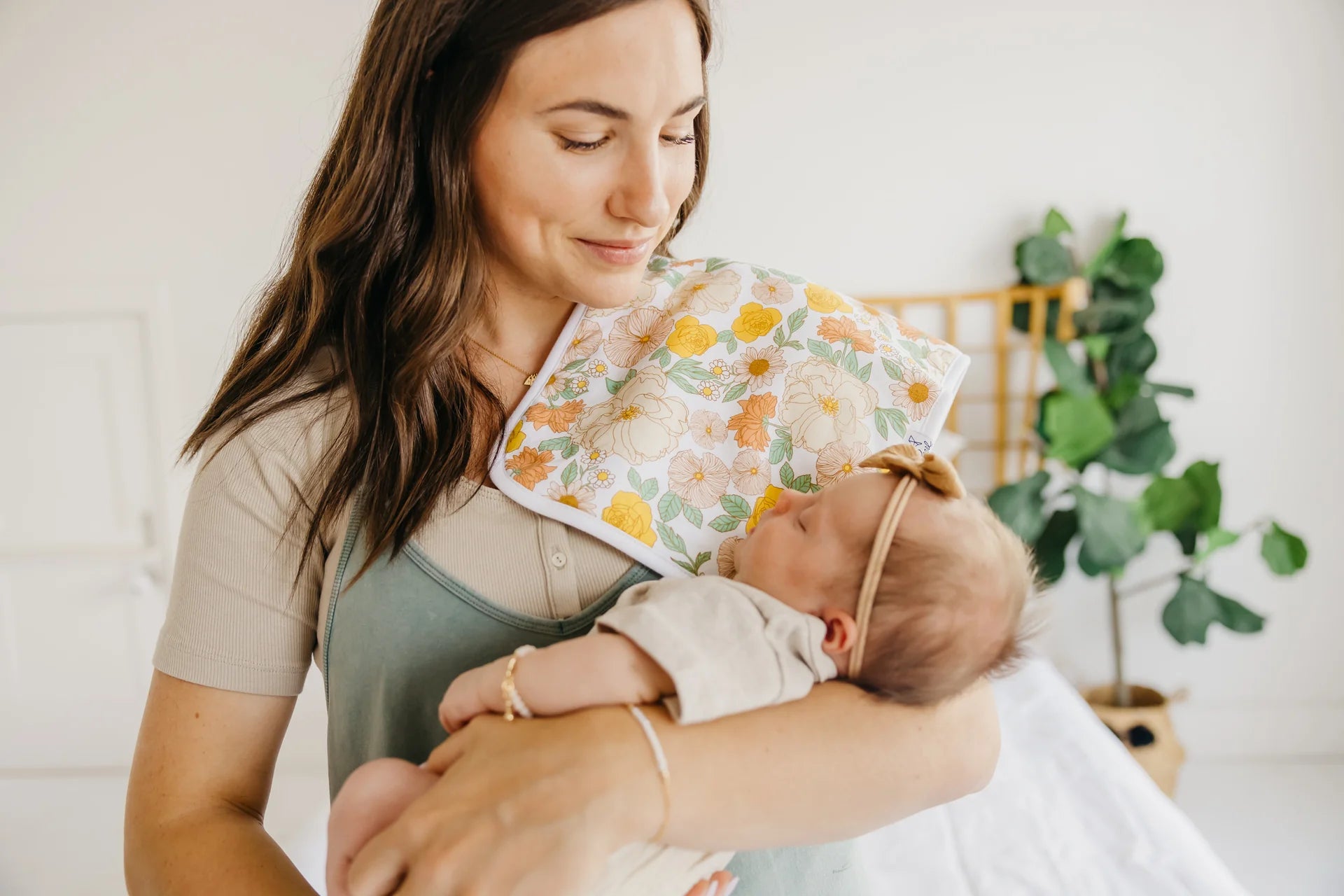 Lemon 3 Pack Burp Cloths  - Doodlebug's Children's Boutique