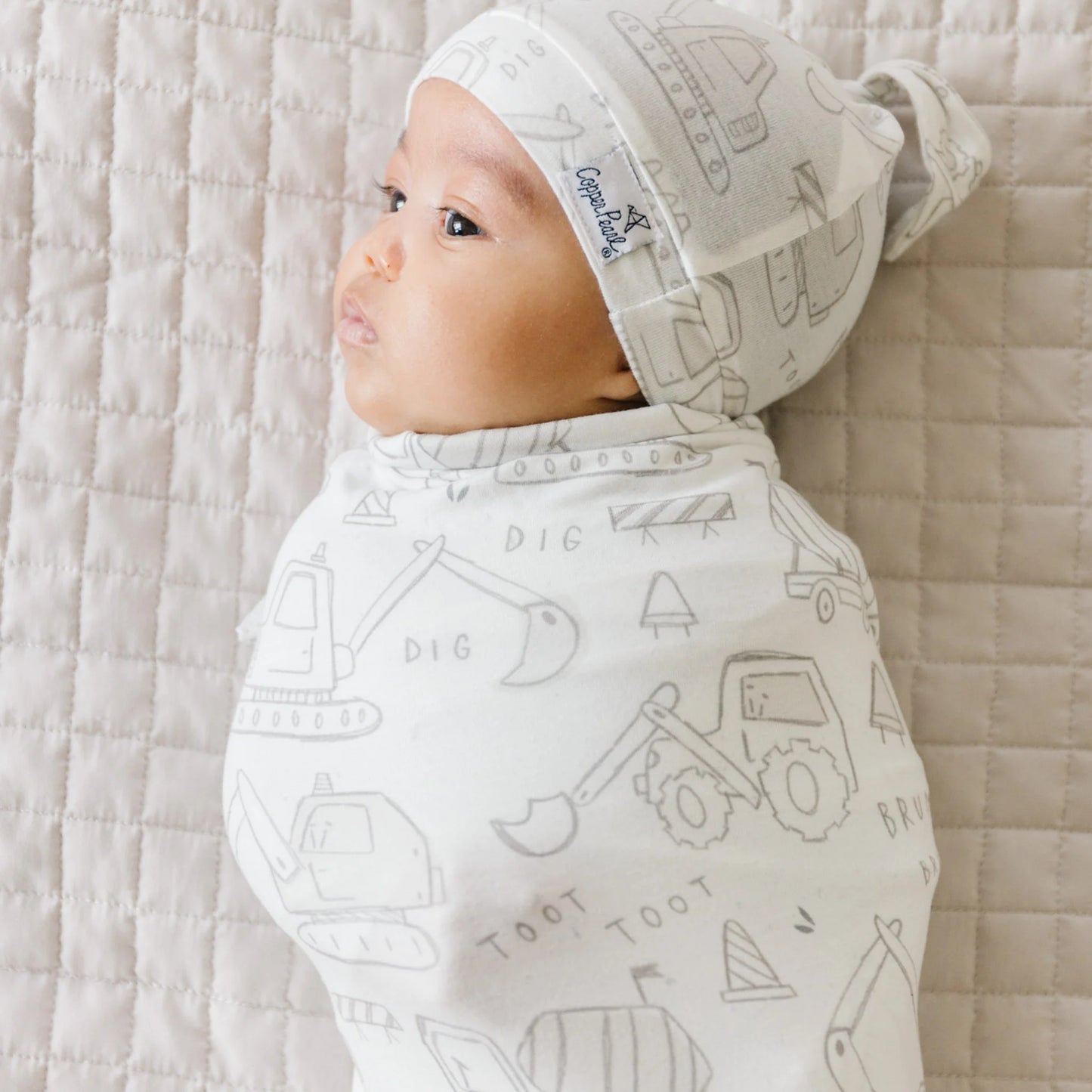Gage Top Knot Hat - Doodlebug's Children's Boutique