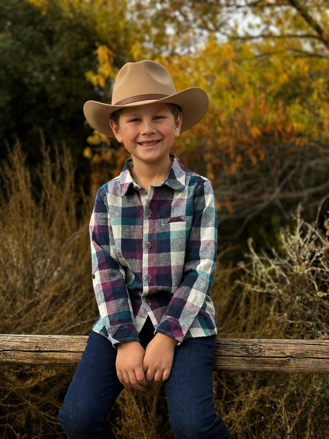 Cowboy Hat w/ FREE BOOK - Doodlebug's Children's Boutique