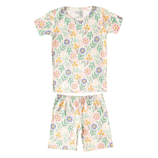 Clara 2 Piece Short Sleeve Pajama Set  - Doodlebug's Children's Boutique