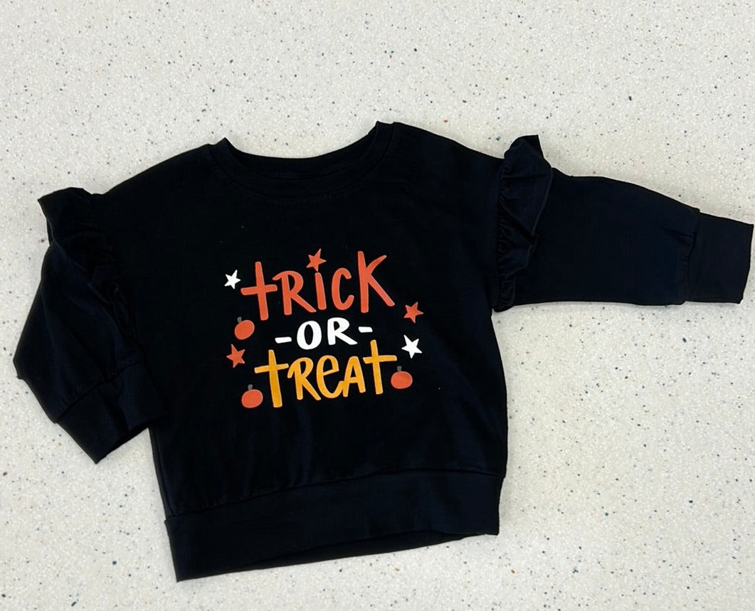 Trick or Treat Top  - Doodlebug's Children's Boutique