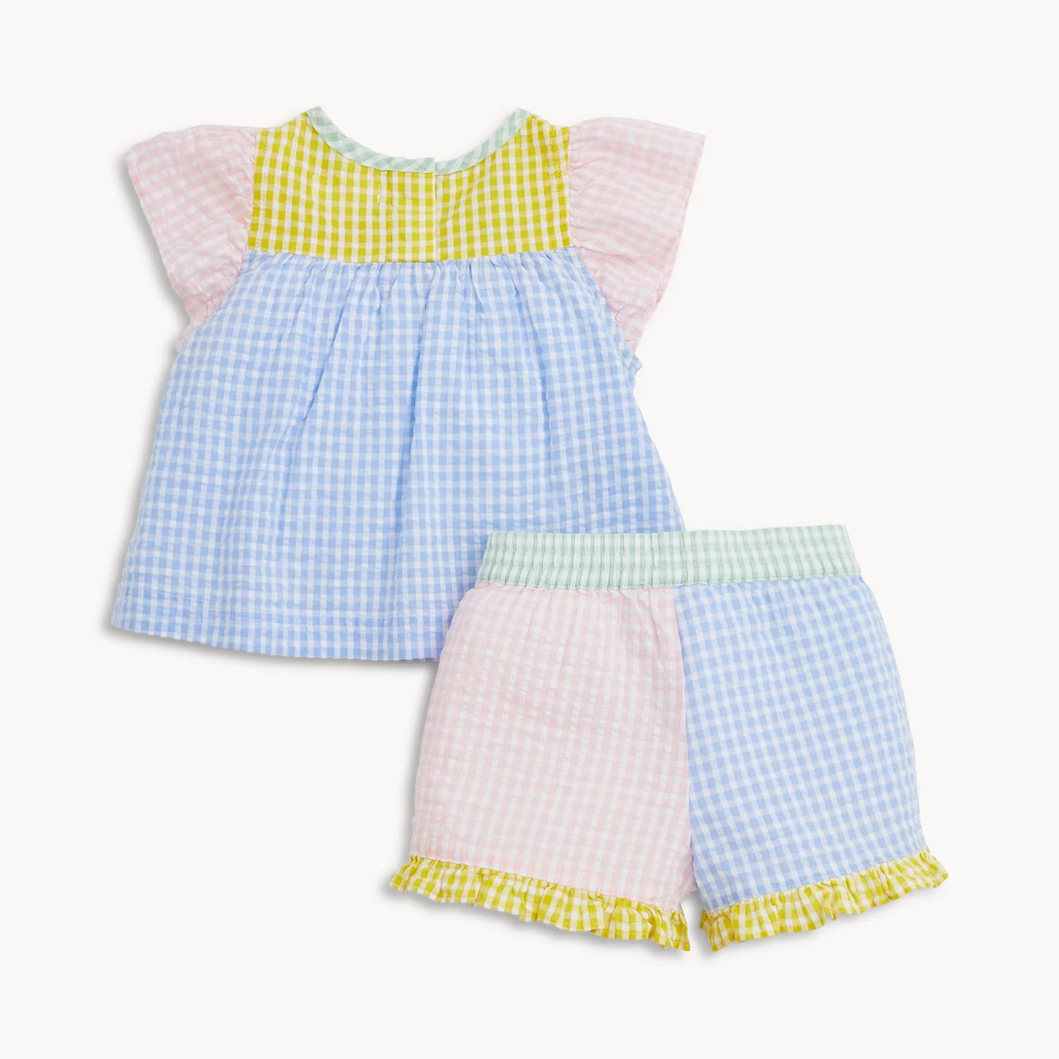 Magnetic Flutter Sleeve Top & Shorts Set - Doodlebug's Children's Boutique