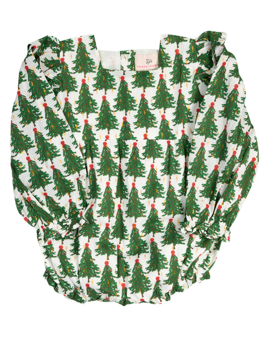 Christmas Tree Print Bubble  - Doodlebug's Children's Boutique