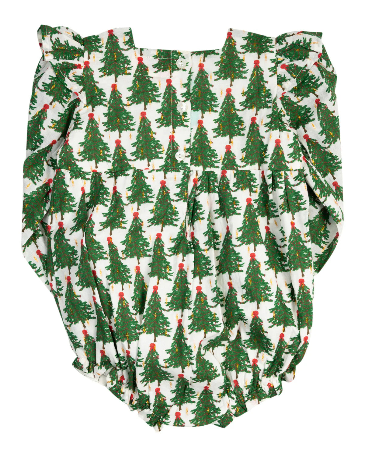 Christmas Tree Print Bubble  - Doodlebug's Children's Boutique