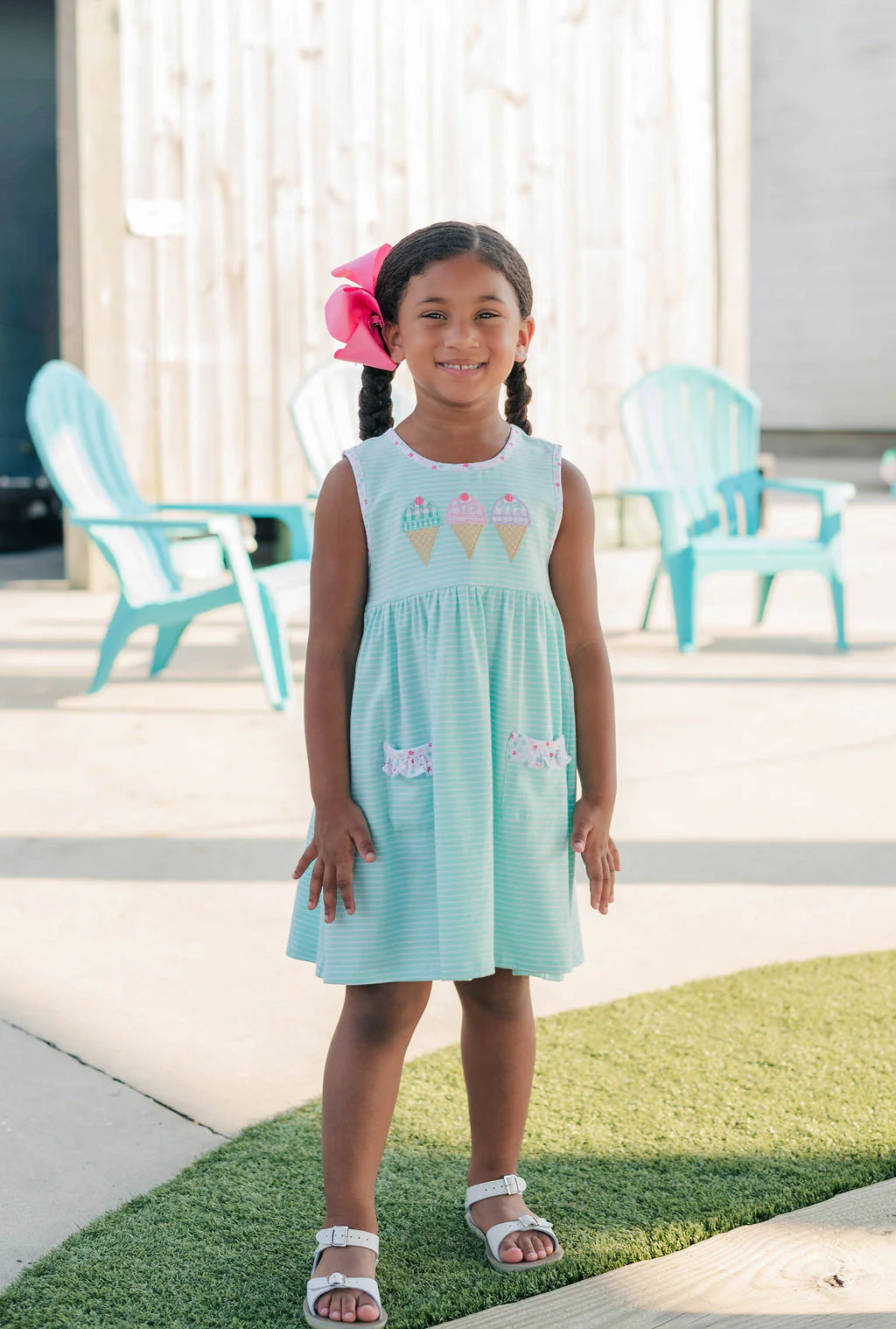 Triple Scoop Dress - Doodlebug's Children's Boutique