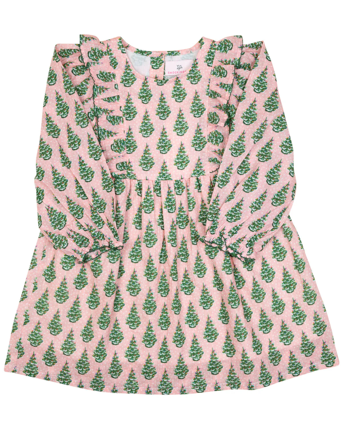 Vintage Ceramic Christmas Tree Dress - Doodlebug's Children's Boutique