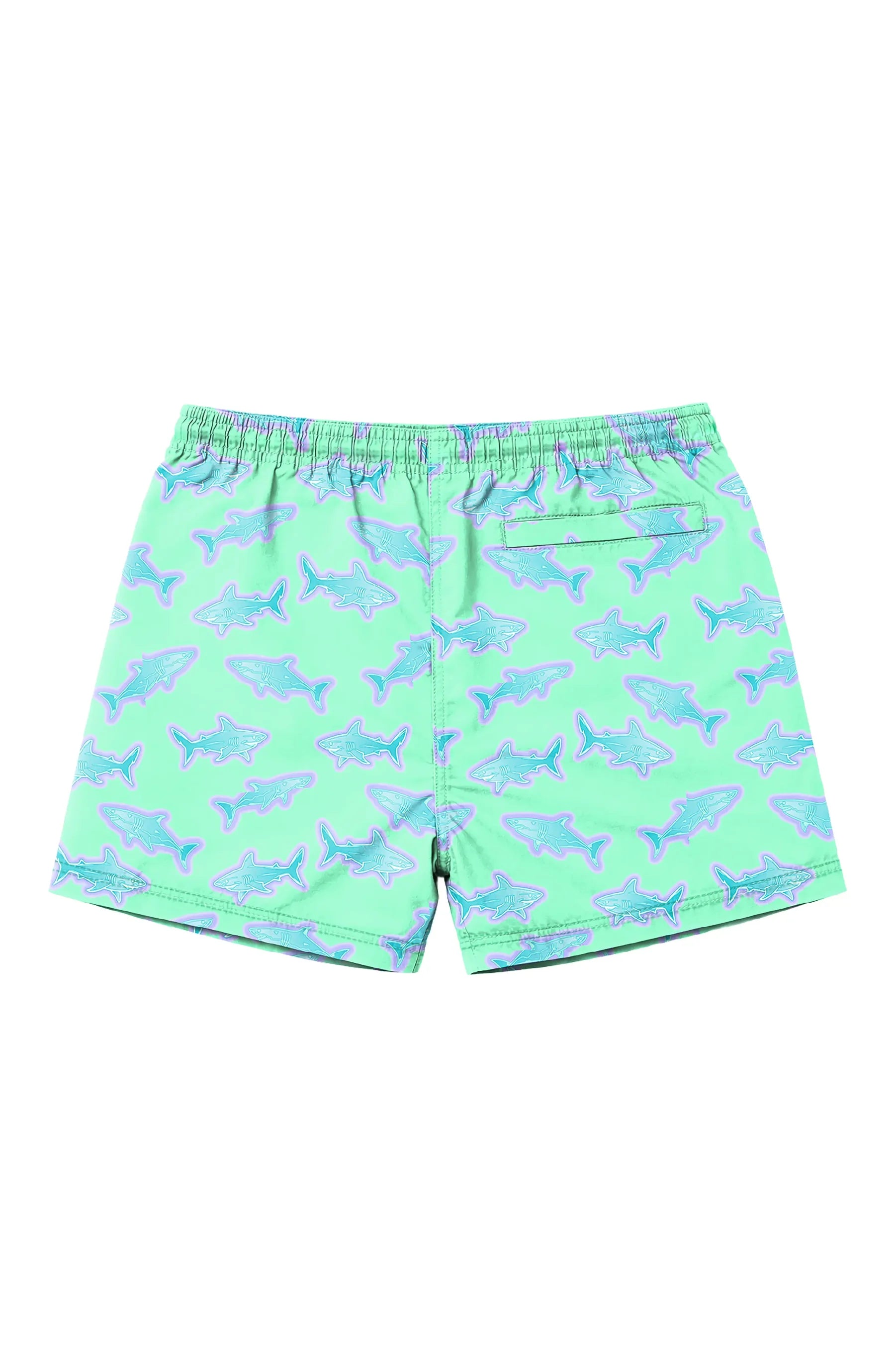 Neon Sharks Dylan Board Shorts - Doodlebug's Children's Boutique
