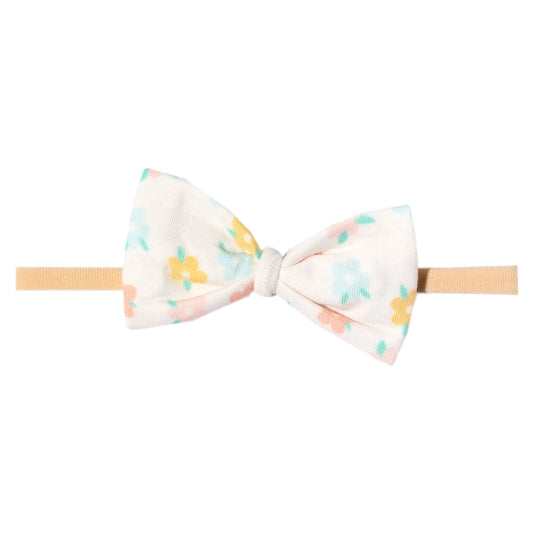 Daisy Bowtie Headband - Doodlebug's Children's Boutique