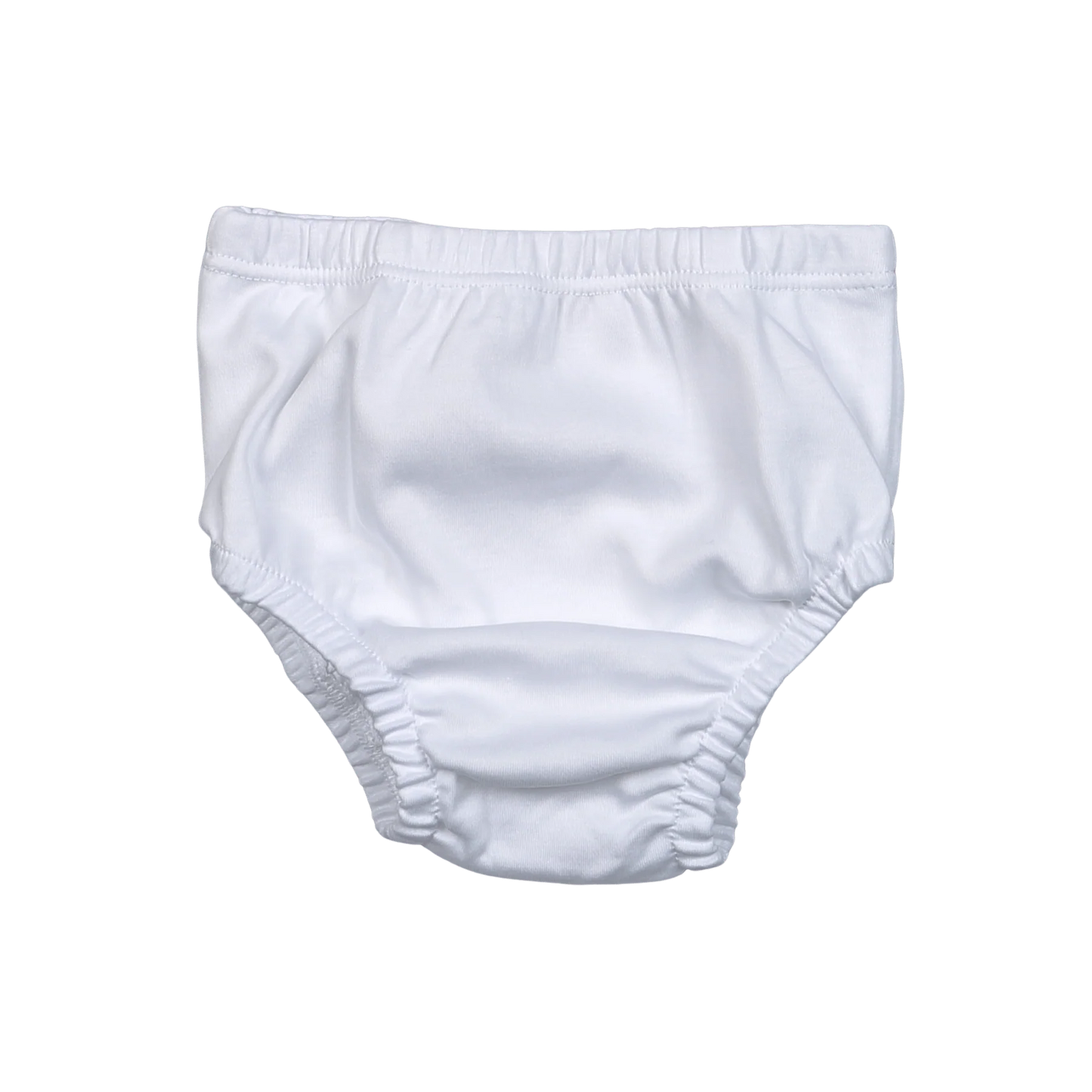 White Pima Diaper Cover