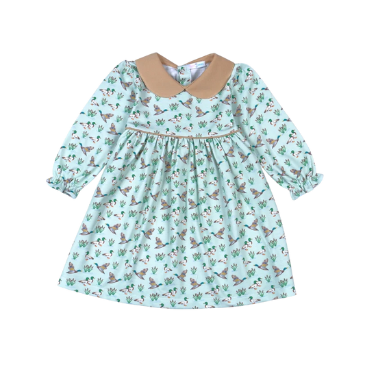 Mallard Ducks Dress - Doodlebug's Children's Boutique