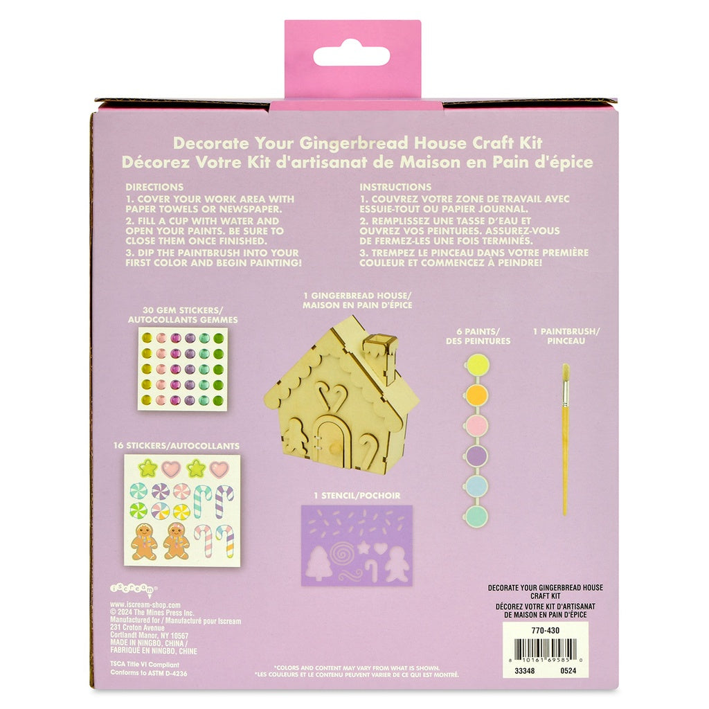 Decorate Your Own Gingerbread House Craft Kit - Doodlebug's Children's Boutique