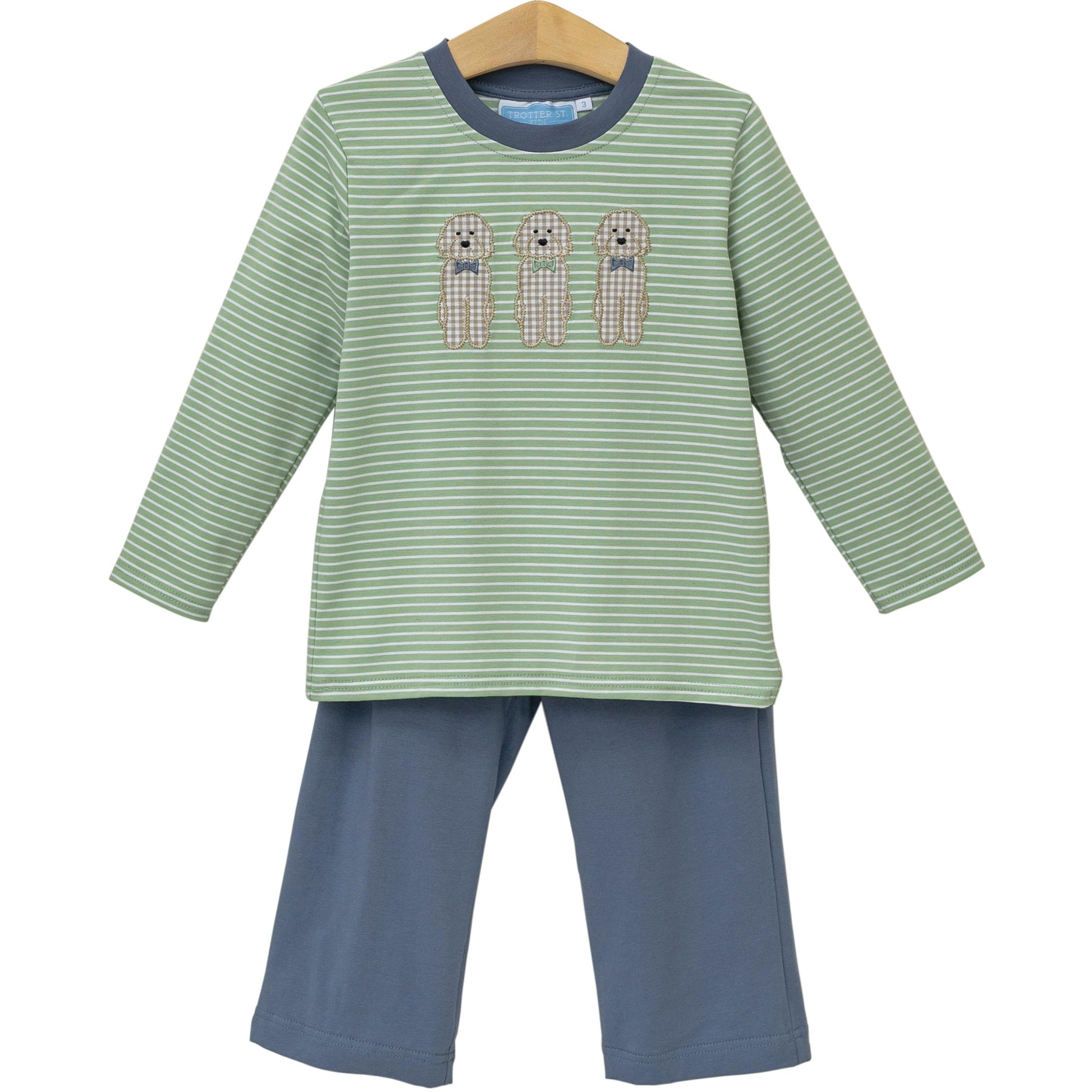 Dog Pants Set - Doodlebug's Children's Boutique