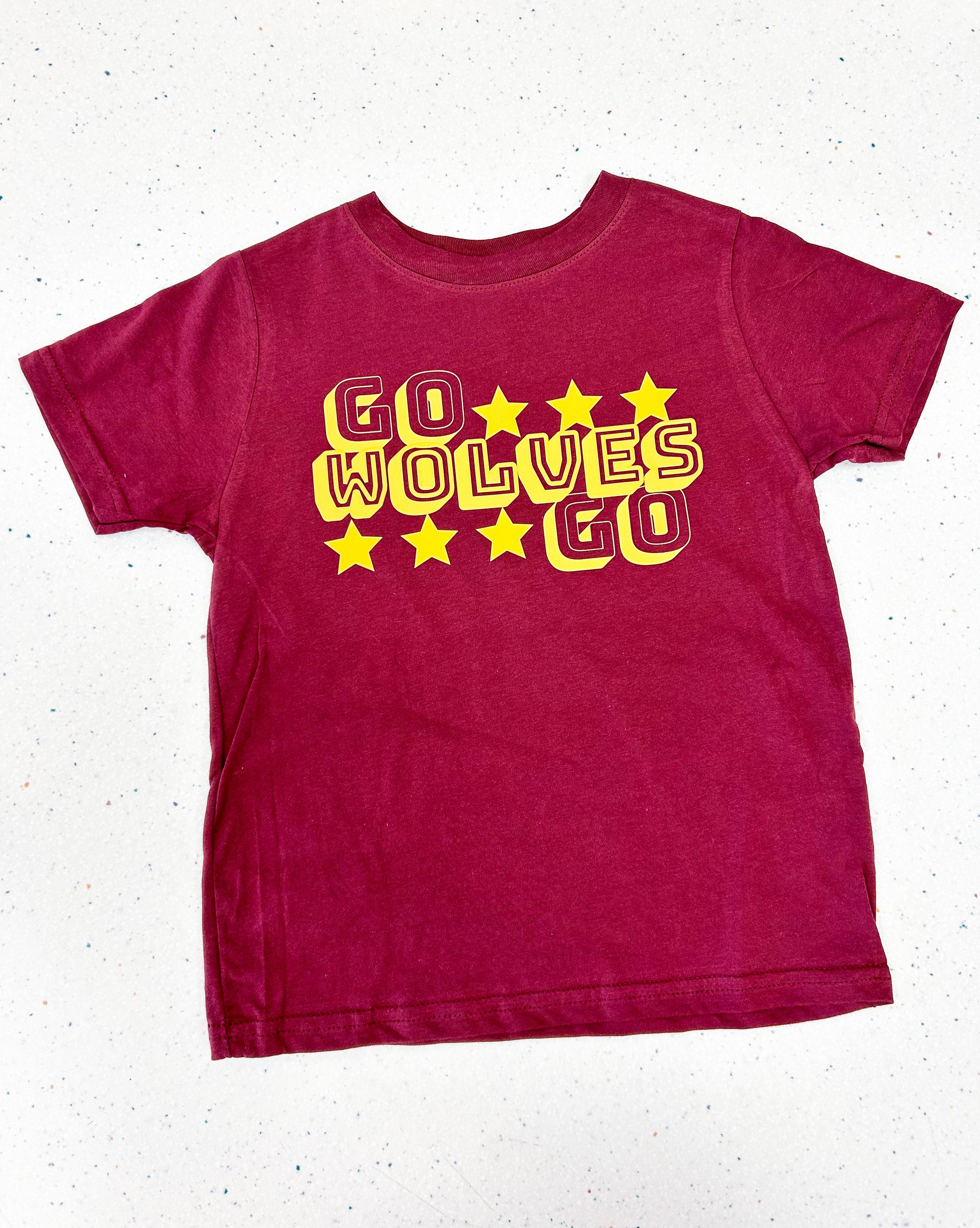 Go Wolves Go Tee - Doodlebug's Children's Boutique