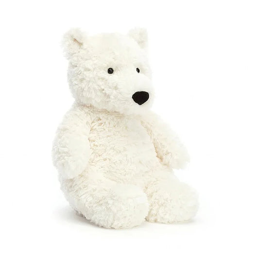 Edmund Cream Bear  - Doodlebug's Children's Boutique