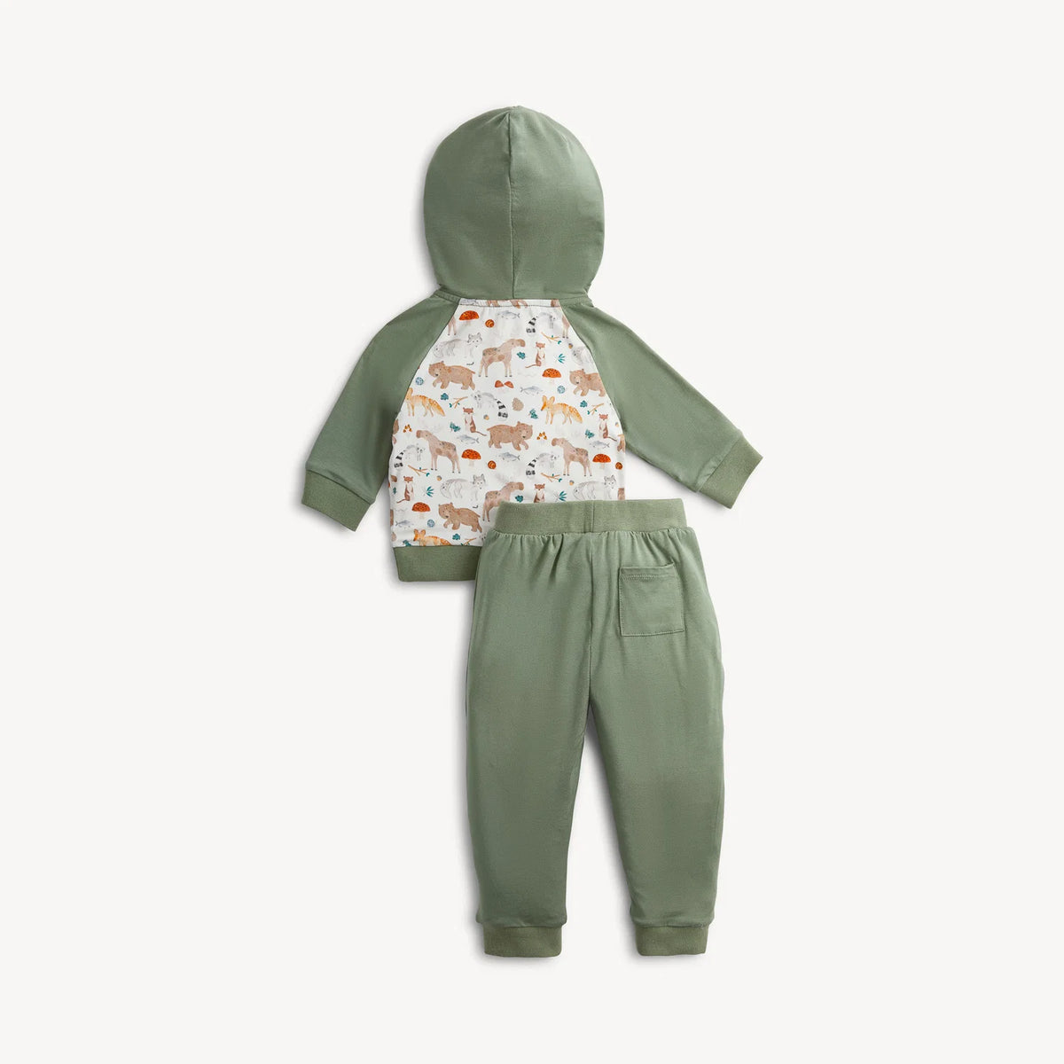 Wonderful Wildlife Hooded Shirt & Jogger Set - Doodlebug's Children's Boutique