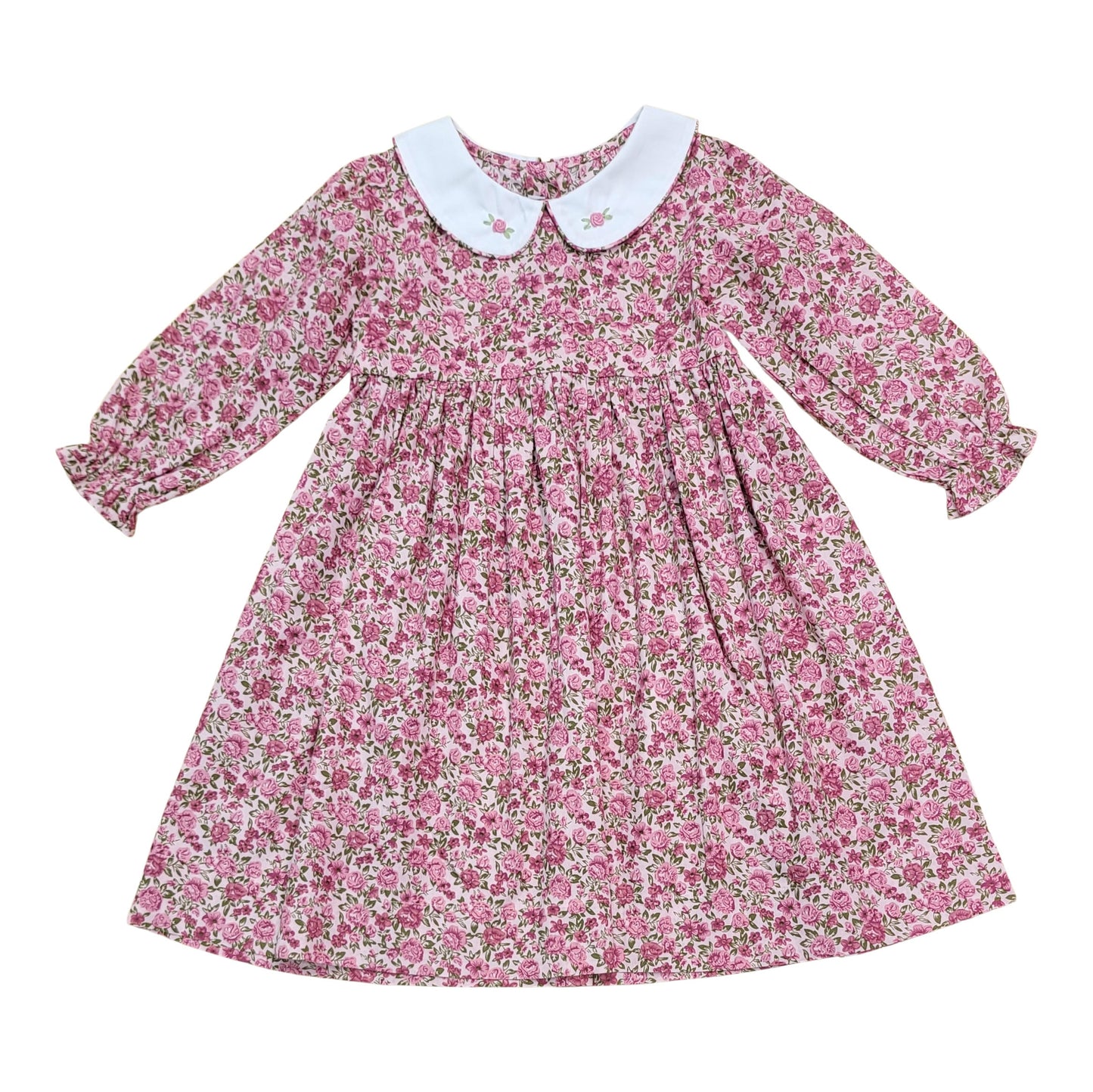 Regina Floral Dress - Doodlebug's Children's Boutique