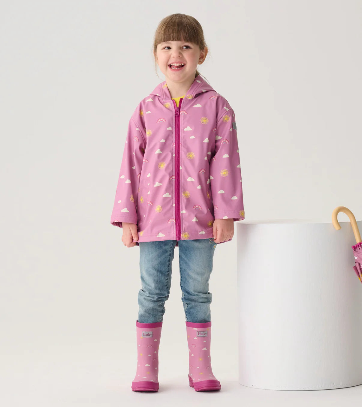 Sun Charms Matte Rain Boots  - Doodlebug's Children's Boutique