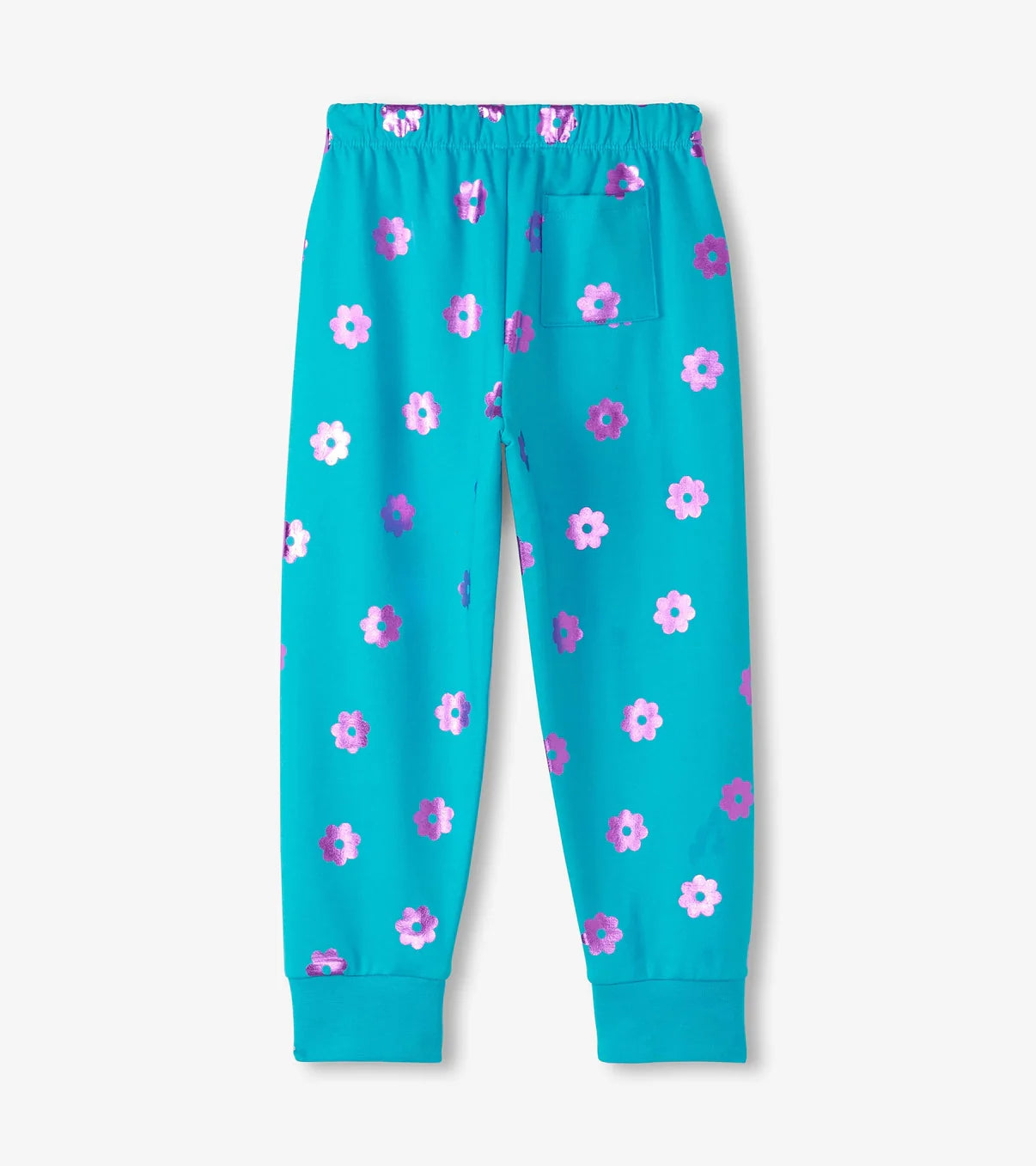 Blossom Cuffed Track Pants  - Doodlebug's Children's Boutique