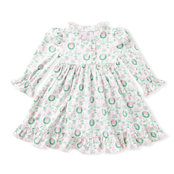 Christmas Magic Butterknit Play Dress - Doodlebug's Children's Boutique