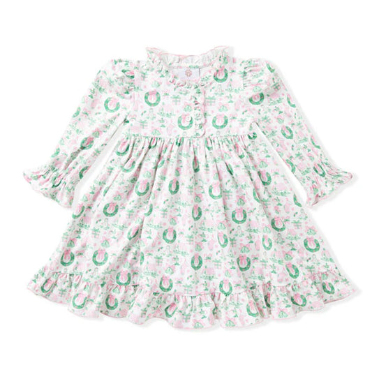 Christmas Magic Butterknit Play Dress - Doodlebug's Children's Boutique