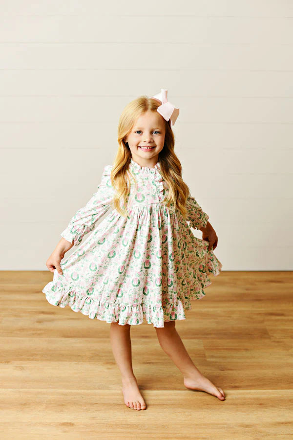 Christmas Magic Butterknit Play Dress - Doodlebug's Children's Boutique