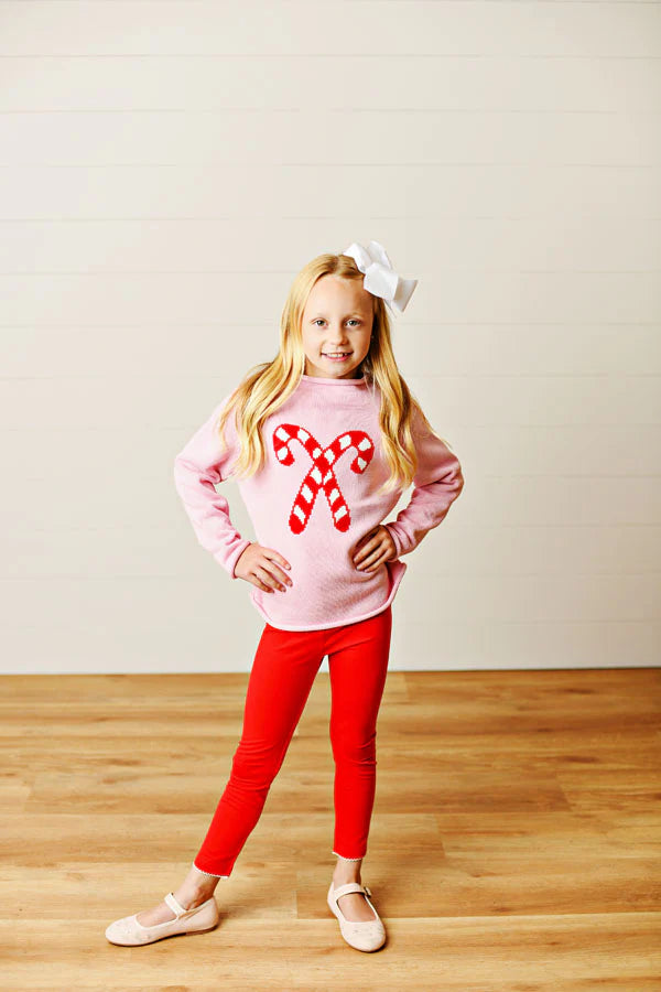 Red Leggings - Doodlebug's Children's Boutique