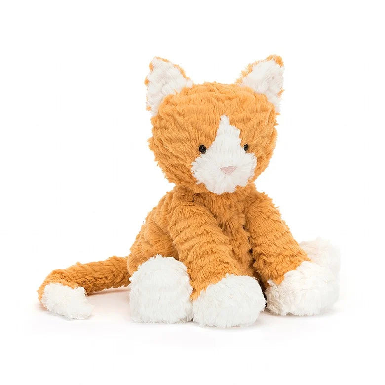 Medium Fuddlewuddle Ginger Cat  - Doodlebug's Children's Boutique