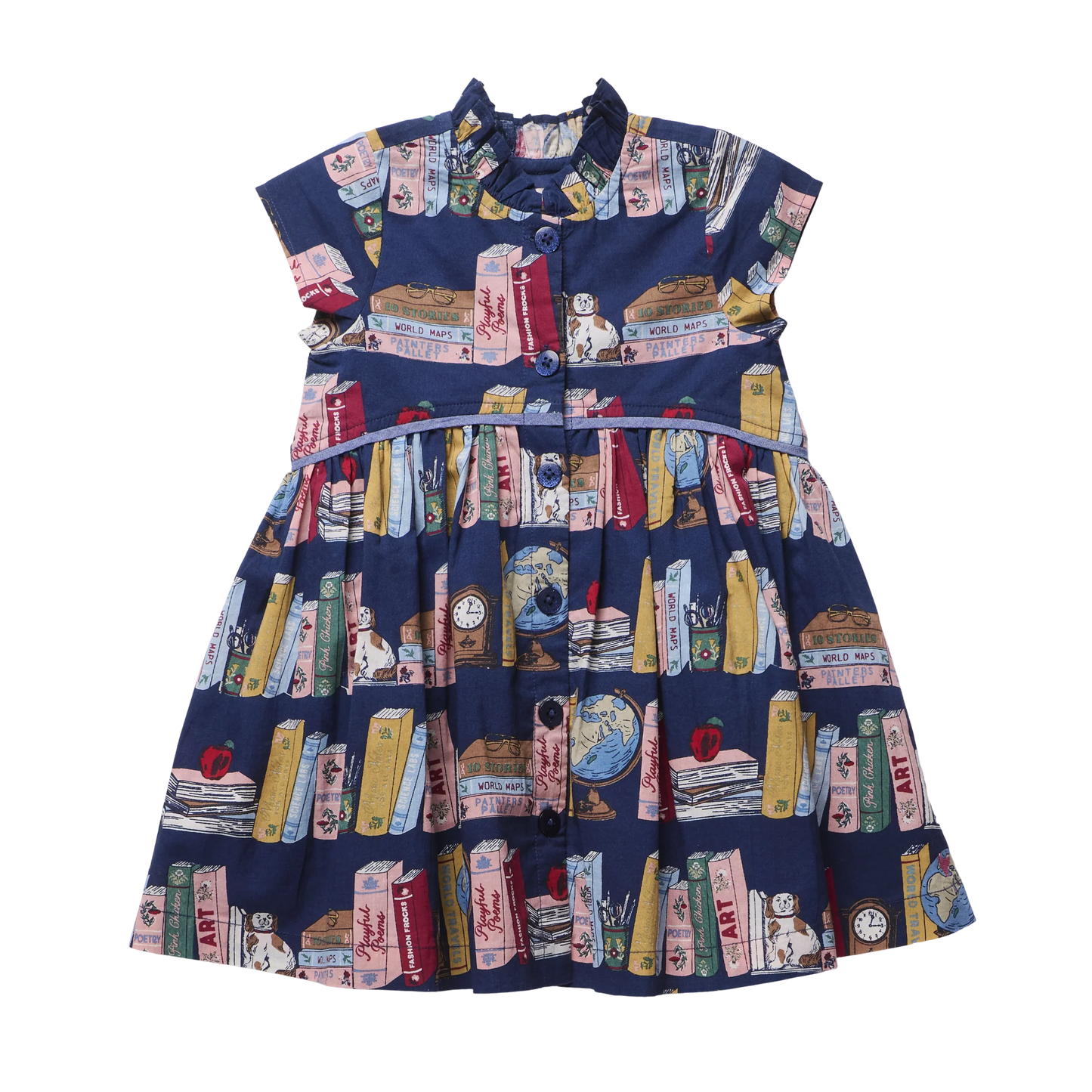 Fatima Dress in Bookshelf