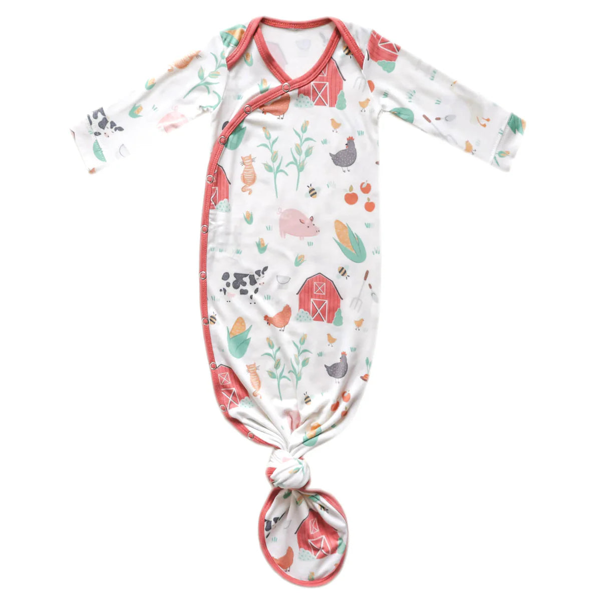 Farmstead Knotted Gown  - Doodlebug's Children's Boutique